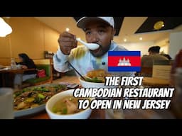 Eating at the FIRST EVER CAMBODIAN restaurant in Jersey