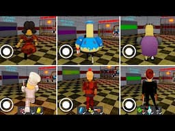 BARRY EXE Play with ITEMS! What if I Become EVERYONE BARRY EXE Prison Run! HARD MODE! #roblox #obby