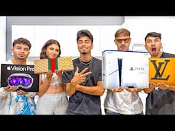 BUYING MY ROOMMATES EXPENSIVE HOUSE WARMING GIFTS!!