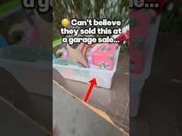😳 WHAT WERE THEY THINKING… Selling This So Cheap⁉️ #garagesale #reseller