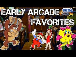 Early Arcade Favorites - Sega, Namco, Atari, Nintendo, & More!