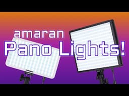 amaran Pano 120c & 60c LED light review