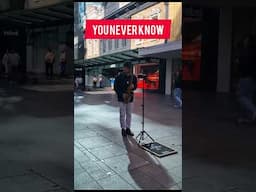 'Creep' BY Radiohead played on a saxophone on Rundle Mall, Adelaide #southaustralia