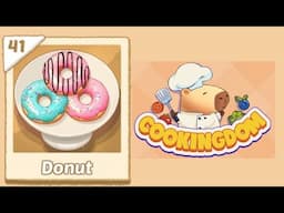 Cookingdom Level 41 Donut | Game Walkthrough🎮