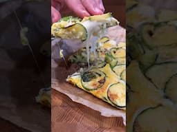 Look how the cheese spins! baked eggs with zucchini & cheese | simply masterpiece. #cookcast