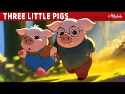 Three Little Pigs and The Big Bad Wolf 🐷🐺 English Fairy Tales and Stories