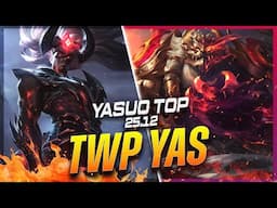 TheWanderingPro - Yasuo vs Volibear TOP Patch 25.12 - Yasuo Gameplay