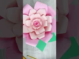 Make paper flowers for your next event with a Cricut or without! #papercrafts