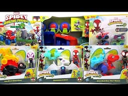 Marvel Spidey and His Amazing Friends Dino Webs Collection Unboxing Review | ASMR