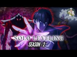 SOLO LEVELING Season 2 complete explanation in TELUGU | JIN WOO vs BERU | Telugu Anime Sensei