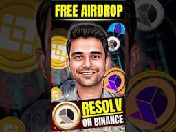 Free RESOLV Token Airdrop on Binance Launchpool! 💸 | How to Claim Now
