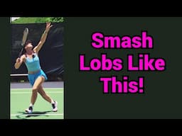 How to Smash while moving back