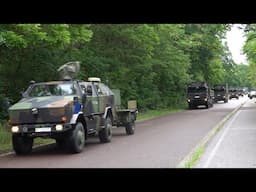 Logistikbataillon 171 aus Burg rollt zur Übung 5/9