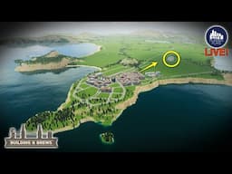 Expanding a Mediterranean City Around Monuments!  | Building and Brews | LIVE!