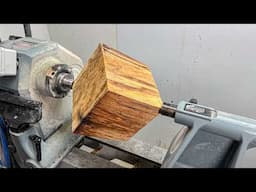 Woodturning - The Cube!!