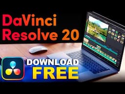 How to download Davinci Resolve 20 FREE | Tutorial for beginners
