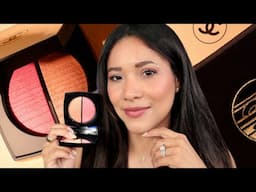 CHANEL LES BEIGES HEALTHY GOLDEN GLOW POWDER | ÉCLAT DU SOIR | Demo and Comparisons