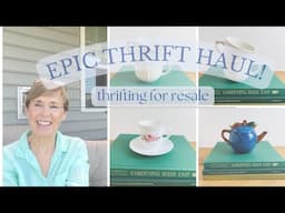 Epic Thrift Haul! ~ So Many Awesome Finds! ~ Thrifting for Resale ~ Vintage Goodness! #thrifthaul