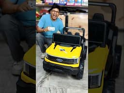 RC Ford Jeep Ride on RC Jeep Unboxing and Testing #rcjeep #batterycars #rccar