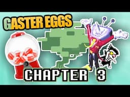 Deltarune Chapter 3 - GASTER EGGS (Easter Eggs, Secrets, and References) PART 1
