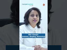 Breast cancer symptoms every woman should know | Dr. Swati Suradkar | Manipal Hospital Kharadi