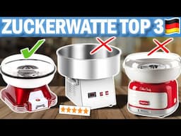 ZUCKERWATTENMASCHINEN kaufen: Top 3 Zuckerwattenmaschinen 2025 im Vergleich!