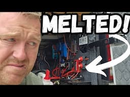 URGENT Campervan Electrics Repair Means UPGRADE Time || Savvy Vans 3 Install
