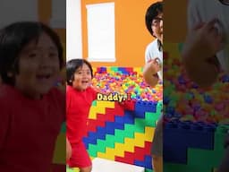 Ryan VS Daddy Ball Pit 24 Hour Challenge!