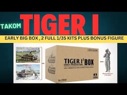 Takom New Tiger I Early Big Box