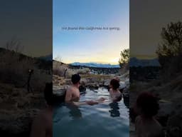 We get to camp next to THIS!? ⛺️♨️💦 #hotspring #rvlife #camping