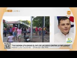 Salud reporta aumento de vacunación tras fallecimiento de niños por influenza A