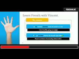 Learn French in 5 Days I The negative pronouns I Ne aucune