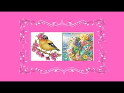 My First KS Brand Cross Stitch Kit - Great Quality and Beauty #stampedcrossstitch #biggestcraft