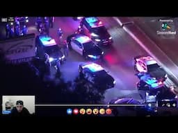 Live Police Chase!!! Guy Gets Smoked!!!