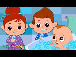 Baby Rinse Doo Doo & More | Nursery Rhymes & Kids Songs |Bluka Bluka Blah Songs|Kids Learning Videos