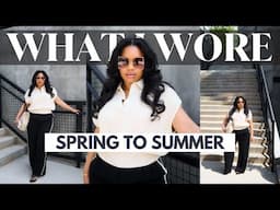 What I Wore This Week | Express, Banana Republic, Tory Burch, COS, Bottega Veneta, Hermes