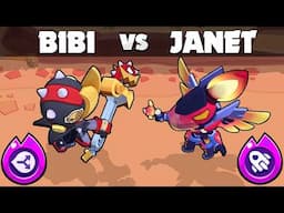 BIBI vs JANET 🟣 Heroes vs Villanos