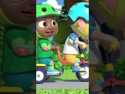JJ and Cody Zoom away! 🚲💨 #cocomelon #shorts