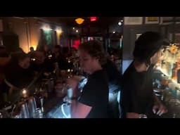 Friday night at Kissa Kissa Crown Heights Brooklyn