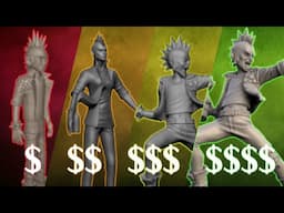 Cheap VS Expensive Miniature sculptors - Scams and Death Threats!!!