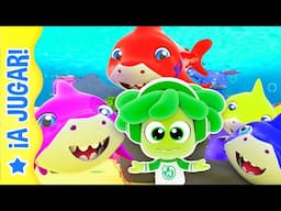 Baby Shark Colores | Minituns | Juegos para niños y dibujos animados 🌈A Jugar