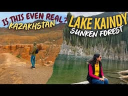 Lake KAINDY & CHARYN Canyon on budget | Kazakhstan Travel Vlog & Guide 2025 | Must Visit attractions