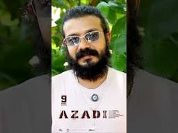 #SreenathBhasi about his upcoming movie #Azadi