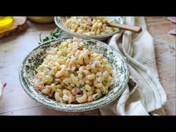 Deli Macaroni Salad, An Easy BBQ Side Dish!