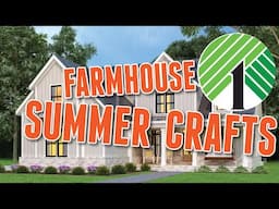 You're Gonna LOVE These (EASY) Dollar Tree Crafts | Summer Farmhouse