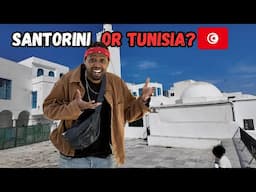 You Won't Believe This Is TUNISIA (Sidi Bou Said) Travel Vlog ( سيدي بو سعيد ، تونس)