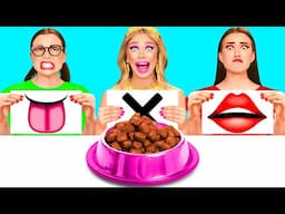 काटने, चाटना, या कुछ भी नहीं चुनौती | किचन हैक्स और ट्रिक्स BaRaDa Challenge