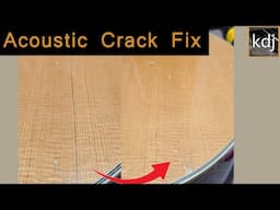 How I Fixed an Acoustic Guitar with a Cracked Top