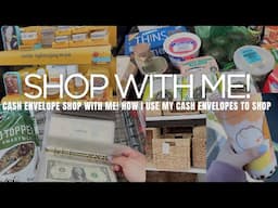 Shop With Me | How I Shop Using the Cash Envelope System | Costco, Target, Sephora