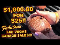 AMAZING FINDS AT LAS VEGAS GARAGE SALES!!! Join the Journey on Picker Road!